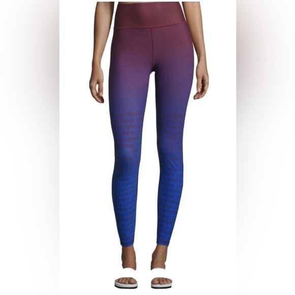 Adidas Stella Mccartney Training Miracle Sculpt Ombre PerformanceLeggings - Picture 7 of 8
